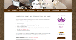 Desktop Screenshot of meganbelanger.com